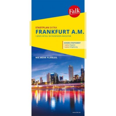 Falk Stadtplan Extra Frankfurt am Main 1:20.000 – Hledejceny.cz