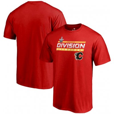 Fanatics dětské tričko Calgary Flames 2019 Pacific Division Champions Clipping