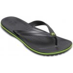 Crocs CROCBAND FLIP 11033-0A1 GRAPHITE/VOLT green – Zboží Mobilmania