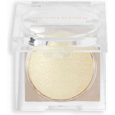 Makeup Revolution Beam Bright kompaktní pudrový rozjasňovač Golden Gal 2,45 g – Zboží Dáma