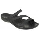 Dámské žabky a pantofle Crocs Swiftwater Sandal W black/black černá