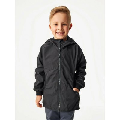 Unuo dětská softshellová bunda bez zateplení Street černá – Hledejceny.cz