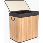 G21 150 l bambusový s hnědým košem KPG21BAM2NB – Sleviste.cz