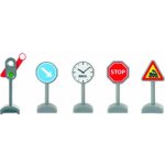 Lamps Dopravní značky 5 ks 80 cm – Zboží Dáma