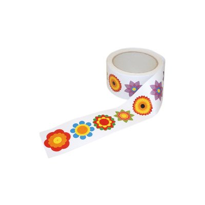 Samolepky květiny 450 ks 34 37 mm – Zbozi.Blesk.cz