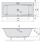Polysan KVADRA SLIM 170 x 80 cm 18611S – Hledejceny.cz