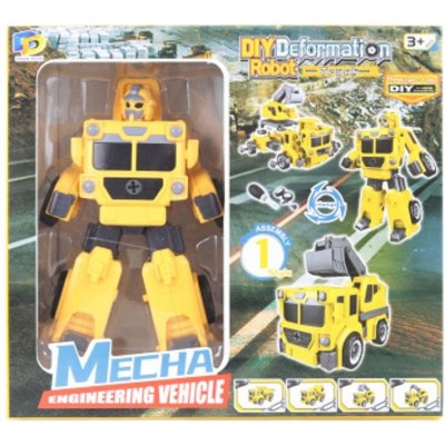 LAMPS Robot skládací žlutý – Zboží Mobilmania