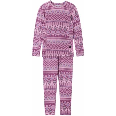 Reima Dětský set funkčního prádla Taitoa Grey Pink – Zboží Mobilmania