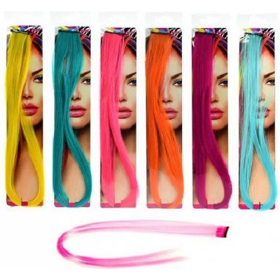 Teddies Příčesek do vlasů 50cm výběr ze 6 barev – Zboží Mobilmania