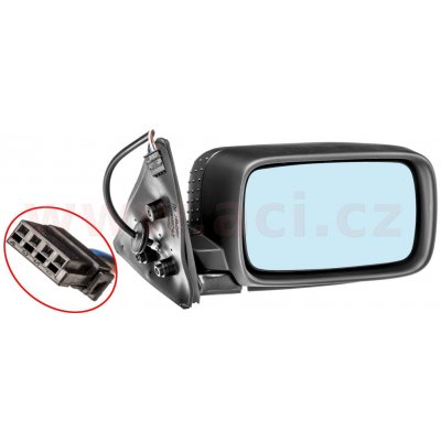 zp. zrcátko el. ovládané vyhřívané modré sklo 4dv./Compact P | Zboží Auto