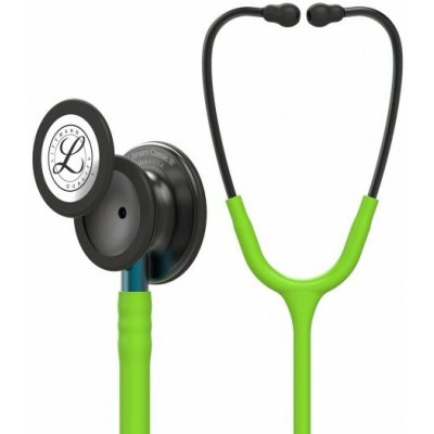 3M Littmann Classic III Lime Green, Smoke Finish - Blue Stem (Fonendoskopy Littmann - Speciální edice) – Hledejceny.cz