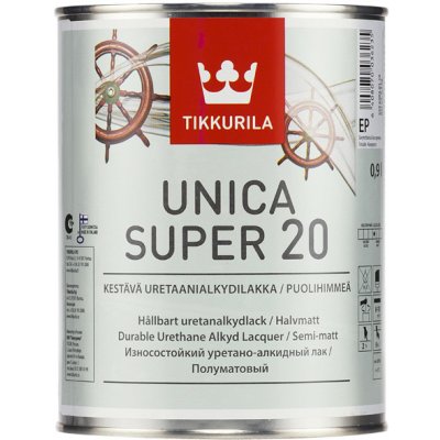 Tikkurila Unica Super 20 0.9 l polomat bezbarvý – Zboží Mobilmania