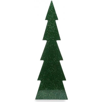 DRAGIMEX Vánoční dekorace stromeček tm. zelený 29,5 x 2,5 x 10 cm – Hledejceny.cz