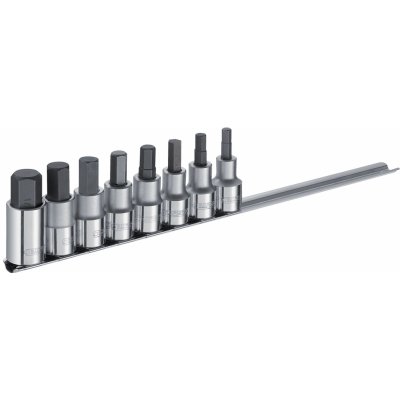 TONA EXPERT E032904 8dílná sada 1/2" hlavic zástrčných 55 mm na liště – Hledejceny.cz