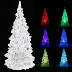 Family Christmas LED svítící a barvy měnící stromeček 12 cm – Zbozi.Blesk.cz