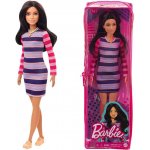 Barbie Modelka 147 pruhované šaty – Zboží Dáma