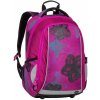 Školní batoh Bagmaster Mark 20 A růžová/modrá/tyrkysová