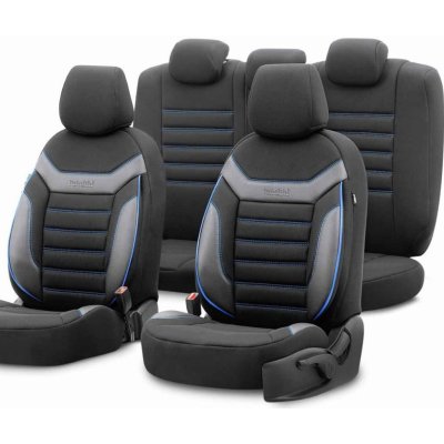 Autopotah OTOM Škoda Superb III 2015 - 2024 INDIVIDUAL 203 BLACK/BLUE 3-ZIP – Zbozi.Blesk.cz
