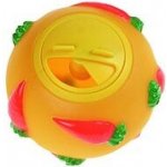 Flamingo míček na pamlsky uzavíratelný žlutý 7 cm – Hledejceny.cz