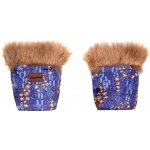 Emitex Rukavice Emmik Modré květinky – Zboží Dáma