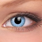 MaxVue ColorVue Crazy Solar Blue barevné tříměsíční dioptrické 2 čočky – Zboží Dáma