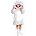 Cozy Noxxiez CH301 Králík hřejivá televizní mikinová deka s kapucí – Hledejceny.cz