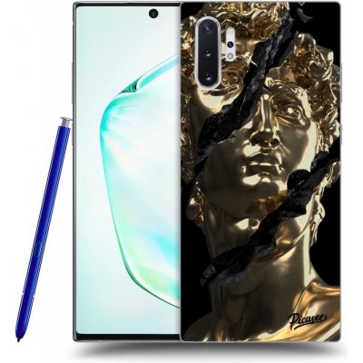 Pouzdro Picasee silikonové Samsung Galaxy Note 10+ N975F - Golder černé – Zboží Mobilmania