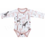 Baby Service Rostoucí body Safari růžová – Zboží Dáma