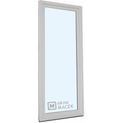 Kömmerling balkonové dveře 70 AD OS pravé bílá 70 x 210 cm jednostranná klika + madýlko + PVC rám – Hledejceny.cz