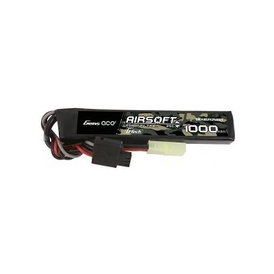 Gens ace 25C 1100mAh 3S1P 11.1V Airsoft Gun Lipo Battery with mini