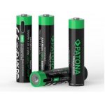 PATONA nabíjecí baterie AAA/LR03 Li-Pol 500mAh 1,5V s USB-C nabíjením, 4ks v balení – Zboží Živě
