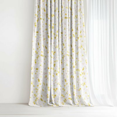 Goldea dekorační závěs valencia - květy narcisů 220x135 cm – Hledejceny.cz
