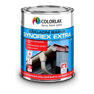 Colorlak SYNOREX EXTRA S2003 základní barva na železo a lehké kovy 9L šedá – Hledejceny.cz