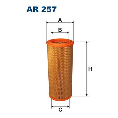 Vzduchový filtr FILTRON AR 257 – Hledejceny.cz