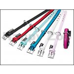 Karlie Flamingo Obojek Art Leather Plus Monte Carlo štrasový – Zboží Dáma