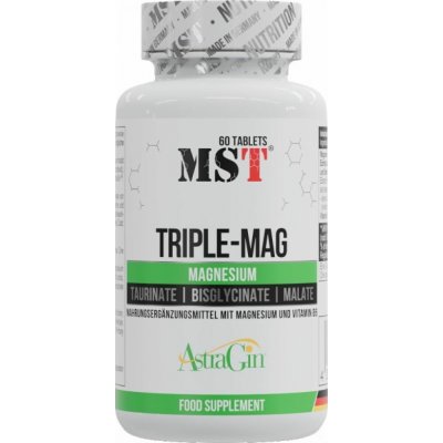 MST Nutrition Triple-Mag Magnesium 60 tablet – Hledejceny.cz