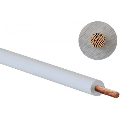 NKT CYA H05V-K 0,75 bílá 1 m – Sleviste.cz