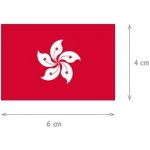 Samolepka vlajky Hong Kong Alerion – Zboží Mobilmania