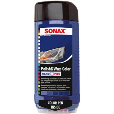 Sonax Polish & Wax COLOR modrá 250 ml – Zbozi.Blesk.cz