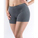 Gina 03018P Dámské kalhotky s nohavičkou šedohnědá – Zboží Dáma