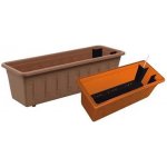 Plastkon Samozavlažovací truhlík Garden Flor teracota 60 cm – Sleviste.cz