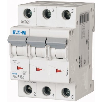 Eaton Moeller PL6-B16/3, 16A, 3P 286589