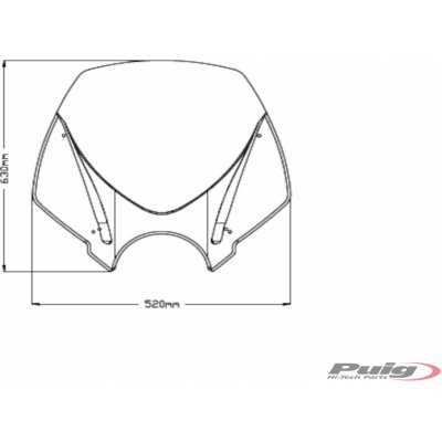 Puig New Generation Touring 20527W čirá | Zboží Auto