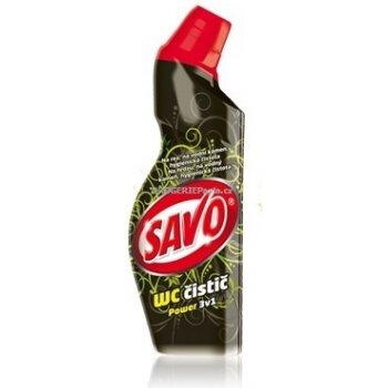 Savo WC Power na rez a vodní kámen černé 750 ml