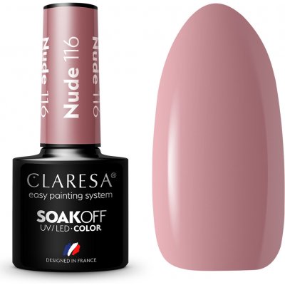 Claresa gél lak NUDE 116 5 g – Hledejceny.cz