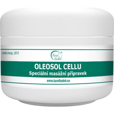 Karel Hadek Oleosol Cellu speciální masážní přípravek při celulitidě 250 ml