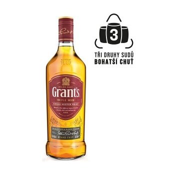 Grants Whisky 40% 0,7 l (holá láhev)