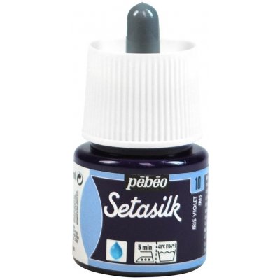 Pébéo Barva na hedvábí Setasilk 45 ml fialová iris 10 – Zboží Dáma