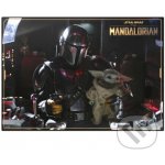 CurePink The Mandalorian The Child (49,5 cm x 34,5 cm – Zboží Dáma