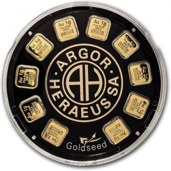 Argor-Heraeus Goldseed zlatý slitek 10 x 1 g